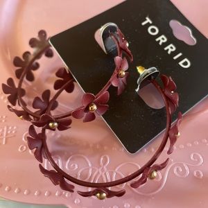Torrid earrings, never used